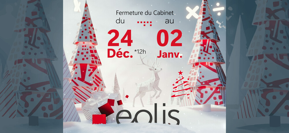Fêtes de Fin d'Année : Dates de Fermeture du Cabinet