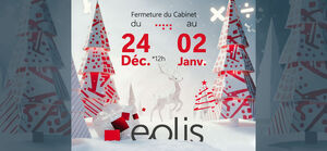Fêtes de Fin d'Année : Dates de Fermeture du Cabinet